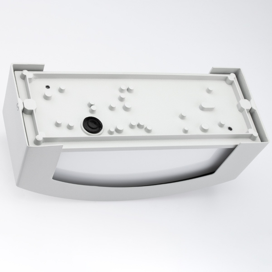 Vägglampa för utomhusbruk 1xE27/14W/230V IP54 grå