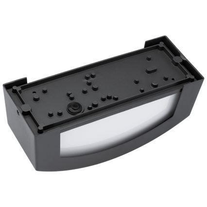 Vägglampa för utomhusbruk 1xE27/14W/230V IP54 svart