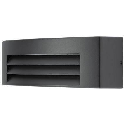Vägglampa för utomhusbruk 1xE27/14W/230V IP54 svart
