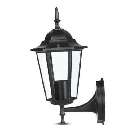 Vägglampa för utomhusbruk 1xE27/40W/230V IP44 svart