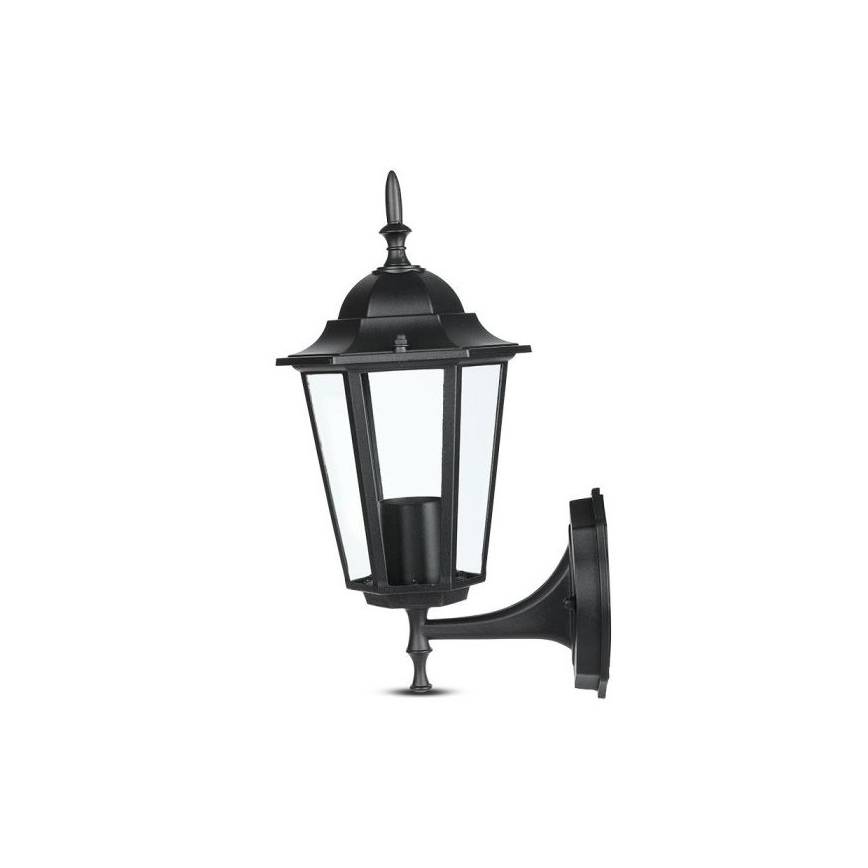 Vägglampa för utomhusbruk 1xE27/40W/230V IP44 svart