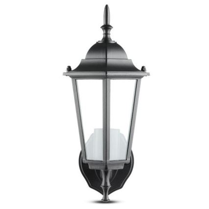 Vägglampa för utomhusbruk 1xE27/40W/230V IP44 svart