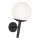 Vägglampa för utomhusbruk 1xE27/60W/230V IP44 svart