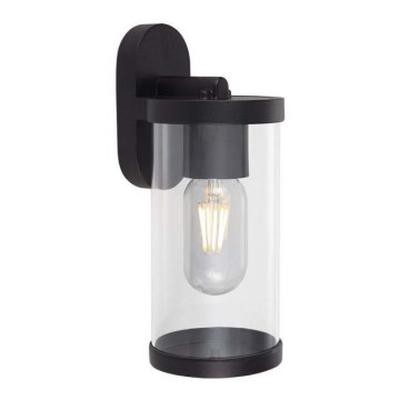 Vägglampa för utomhusbruk 1xE27/60W/230V IP44 svart