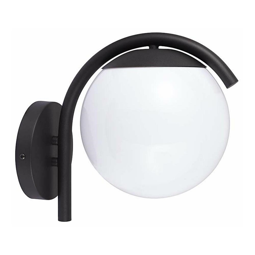 Vägglampa för utomhusbruk 1xE27/60W/230V IP44 svart