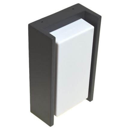 Vägglampa för utomhusbruk ARAGO 1xE27/60W/230V antracit