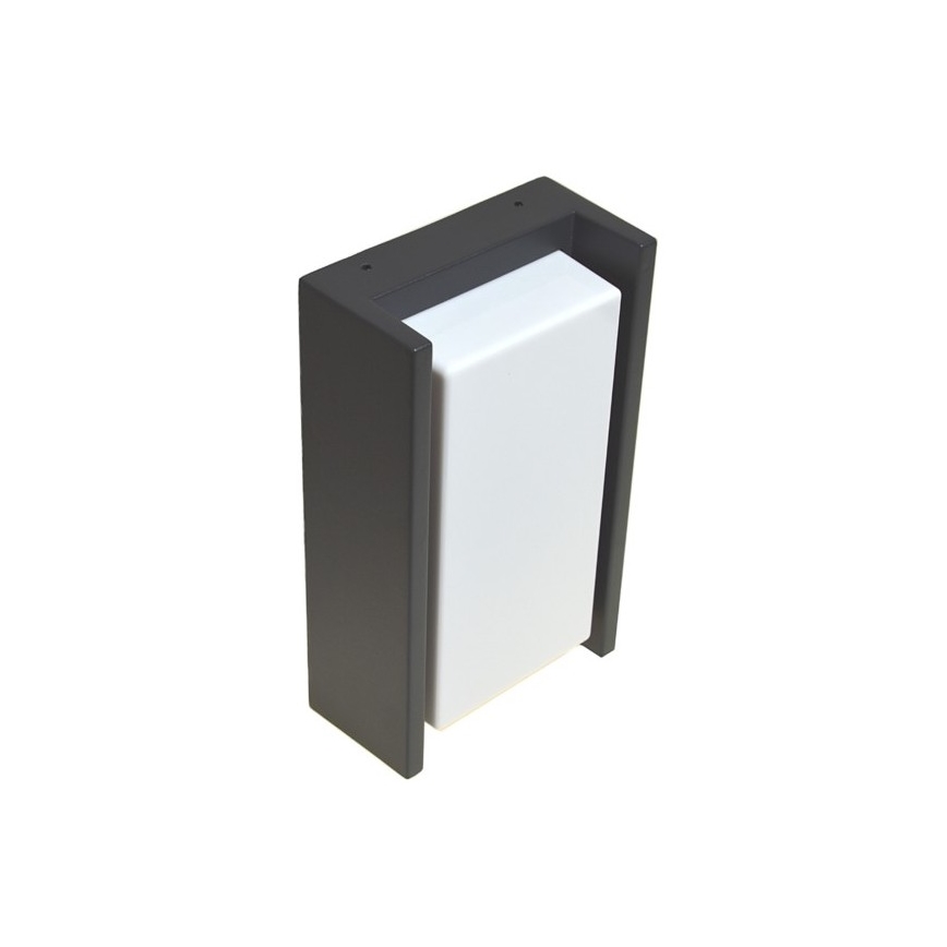 Vägglampa för utomhusbruk ARAGO 1xE27/60W/230V antracit