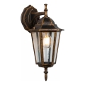 Vägglampa för utomhusbruk ARRAIA 1xE27/15W/230V IP44 brons patina