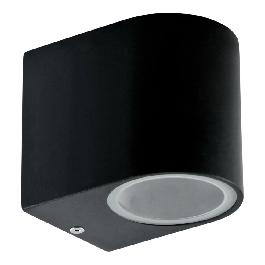 Vägglampa för utomhusbruk BOSTON 1xGU10/10W/230V IP44 svart