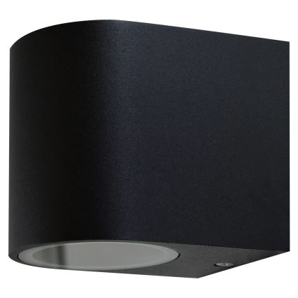 Vägglampa för utomhusbruk BOSTON 1xGU10/10W/230V IP44 svart