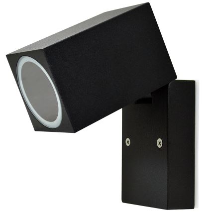 Vägglampa för utomhusbruk BOSTON 1xGU10/10W/230V IP44 svart