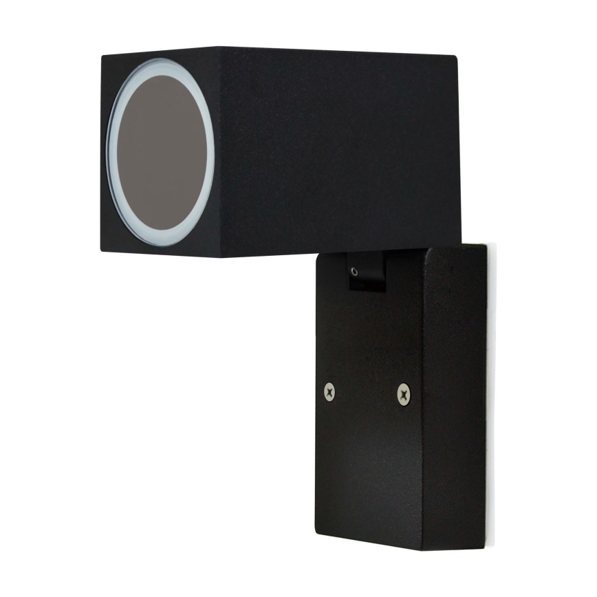 Vägglampa för utomhusbruk BOSTON 1xGU10/10W/230V IP44 svart
