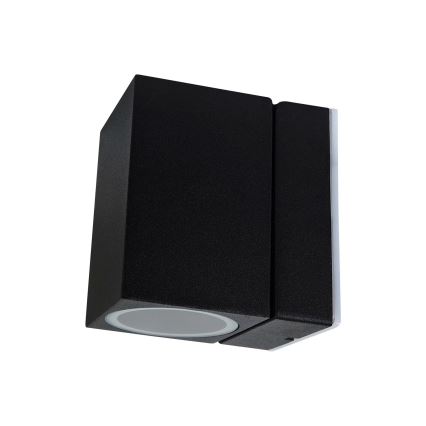 Vägglampa för utomhusbruk BOSTON 1xGU10/10W/230V IP44 svart