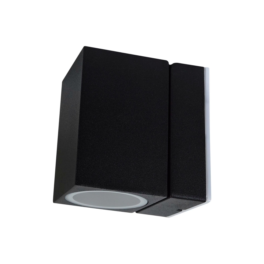 Vägglampa för utomhusbruk BOSTON 1xGU10/10W/230V IP44 svart
