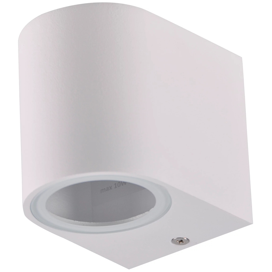 Vägglampa för utomhusbruk BOSTON 1xGU10/10W/230V IP44 vit