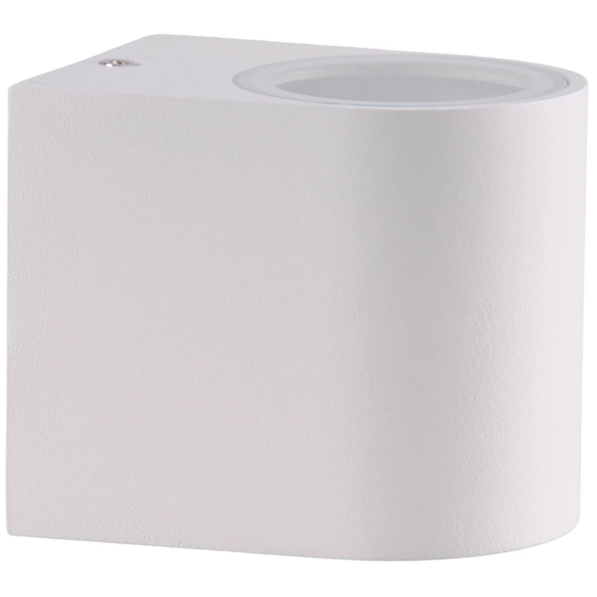 Vägglampa för utomhusbruk BOSTON 1xGU10/10W/230V IP44 vit