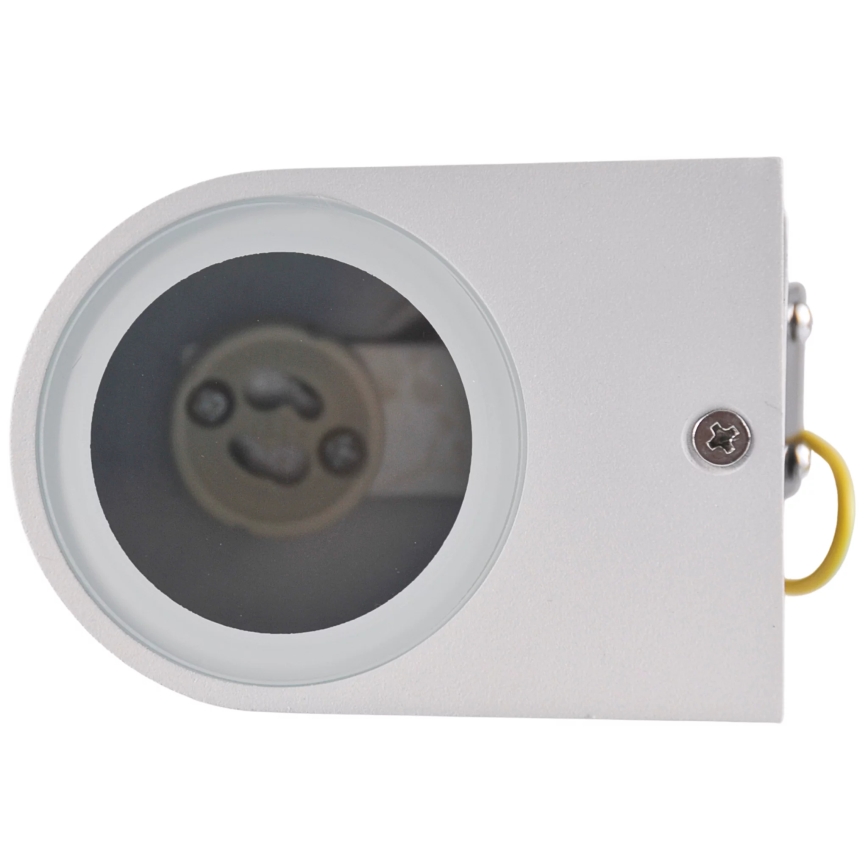 Vägglampa för utomhusbruk BOSTON 1xGU10/10W/230V IP44 vit