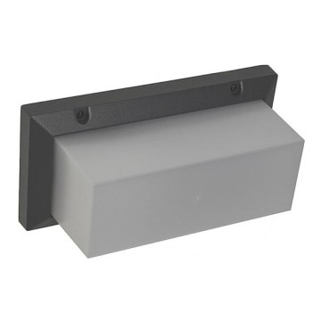 Vägglampa för utomhusbruk BRETT 1xE27/35W/230V IP44 antracit