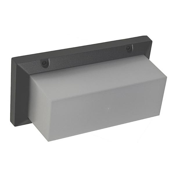 Vägglampa för utomhusbruk BRETT 1xE27/35W/230V IP44 antracit