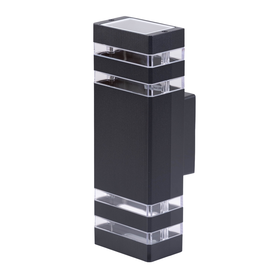 Vägglampa för utomhusbruk BREZZA 2xGU10/35W/230V IP65