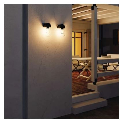 Vägglampa för utomhusbruk CASSIA 1xE27/15W/230V IP44