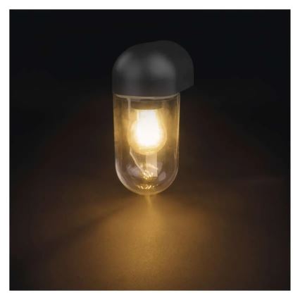 Vägglampa för utomhusbruk CASSIA 1xE27/15W/230V IP44