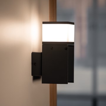 Vägglampa för utomhusbruk DASTEN 1xG9/11W/230V IP44 svart