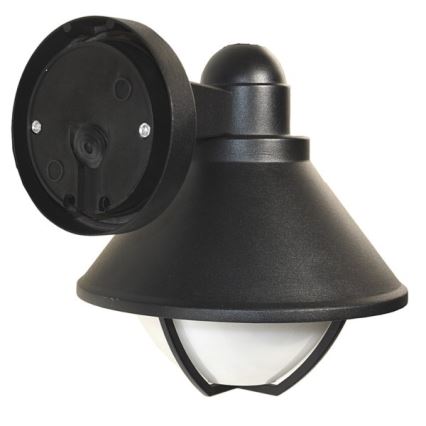 Vägglampa för utomhusbruk EDINA 1xE27/60W/230V IP44 svart