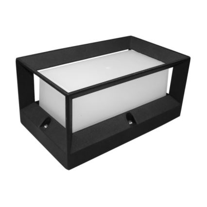 Vägglampa för utomhusbruk FALIN 1xE27/60W/230V IP54 svart