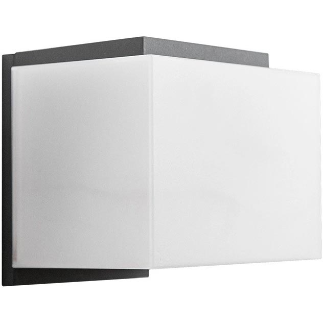 Vägglampa för utomhusbruk FEDE 1xE27/28W/230V IP44 antracit