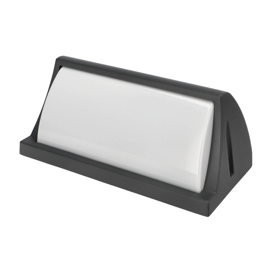 Vägglampa för utomhusbruk FREON 1xE27/60W/230V IP54 antracit