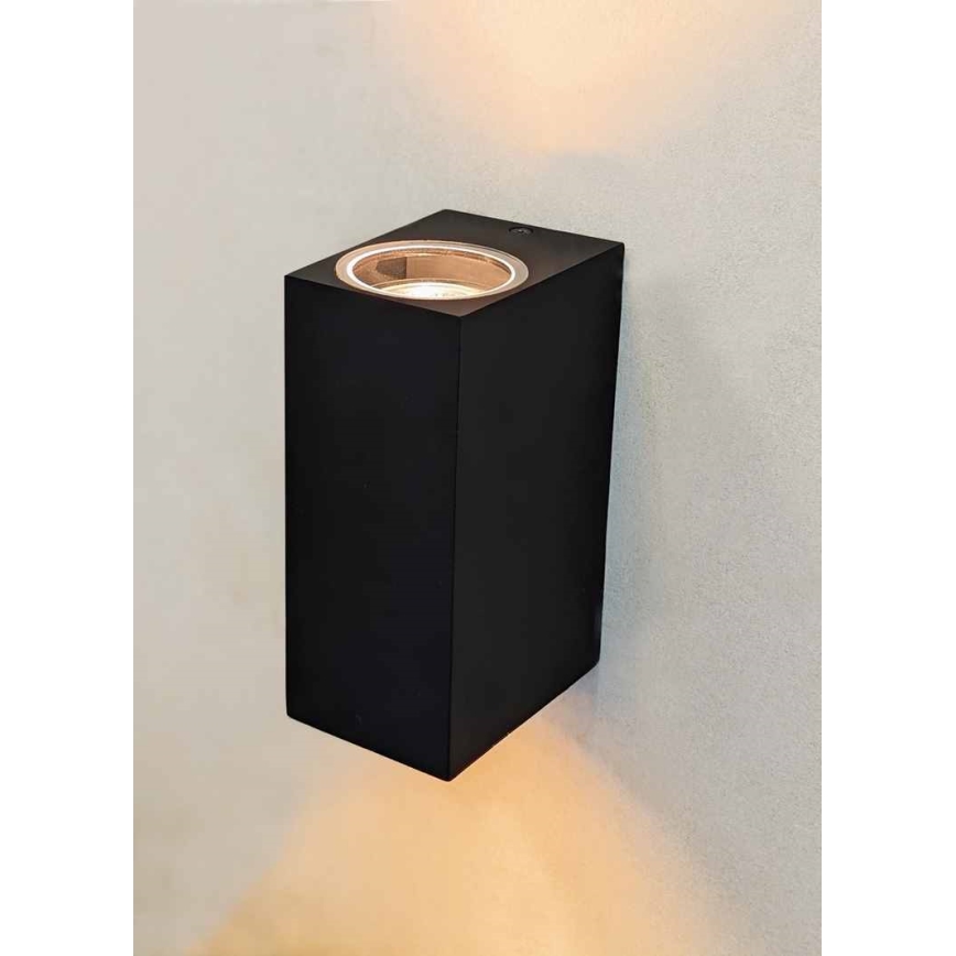 Vägglampa för utomhusbruk GUBE-S 2xGU10/7W/230V IP44
