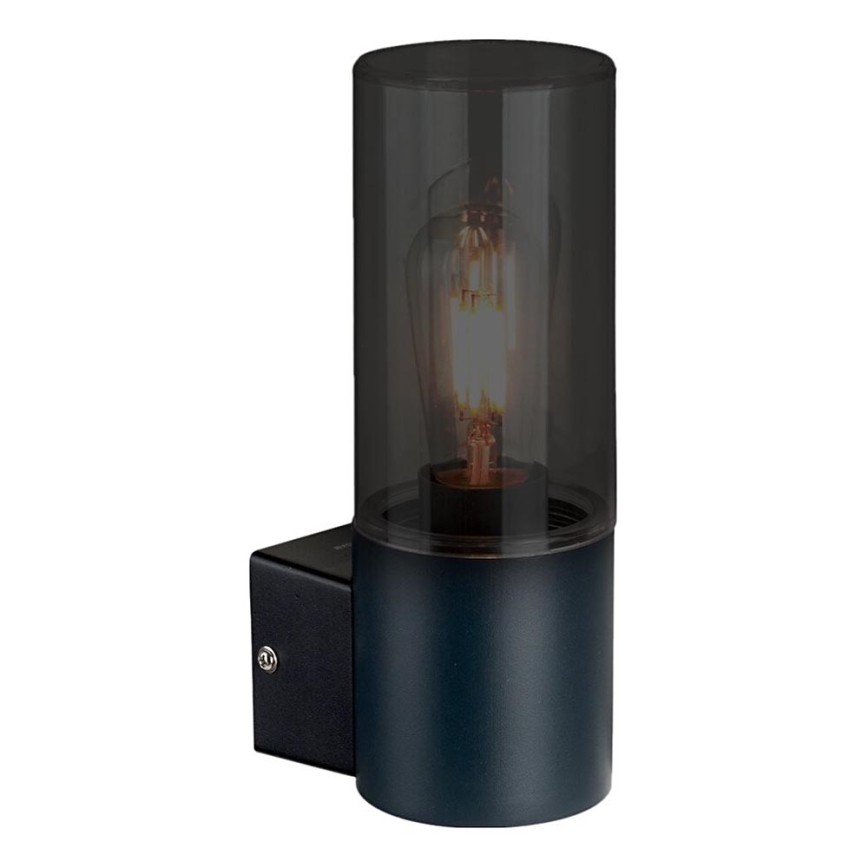 Vägglampa för utomhusbruk HARLEM 1xE27/60W/230V IP44 svart