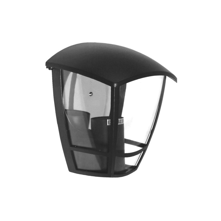 Vägglampa för utomhusbruk JULIA 1xE27/50W/230V IP54 svart