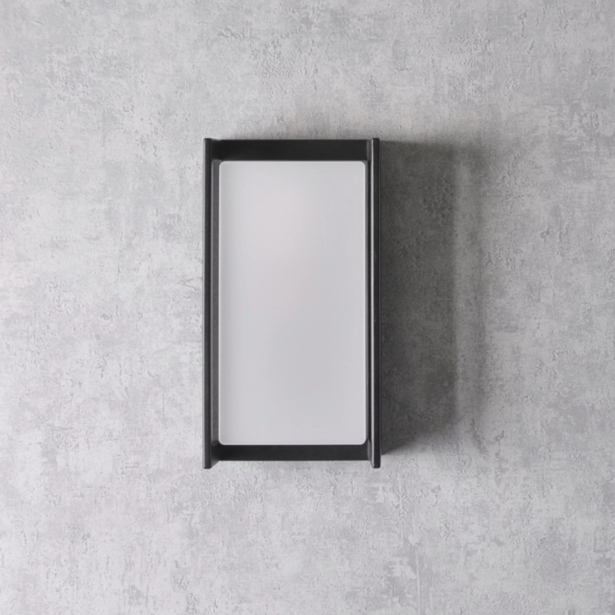 Vägglampa för utomhusbruk KOBE 1xE27/12W/230V IP54