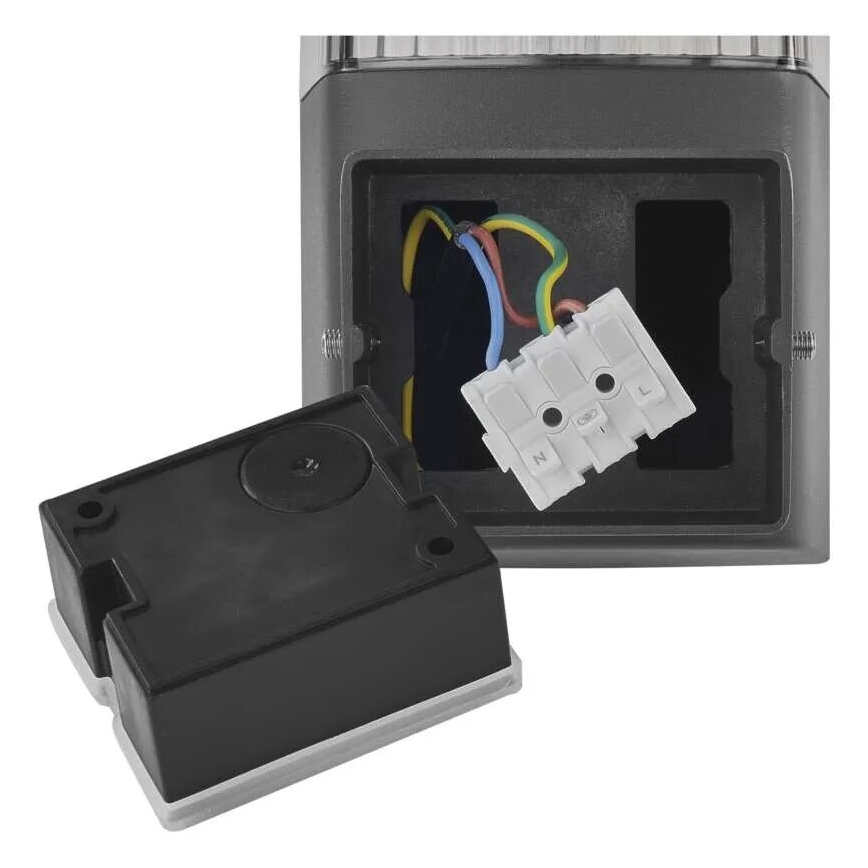 Vägglampa för utomhusbruk LANA 1xE27/25W/230V IP54