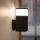 Vägglampa för utomhusbruk med uttag DASTEN 1xG9/11W/230V IP44 svart