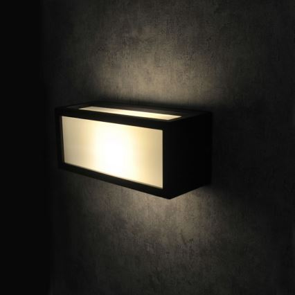Vägglampa för utomhusbruk MITO 1xE27/12W/230V IP54