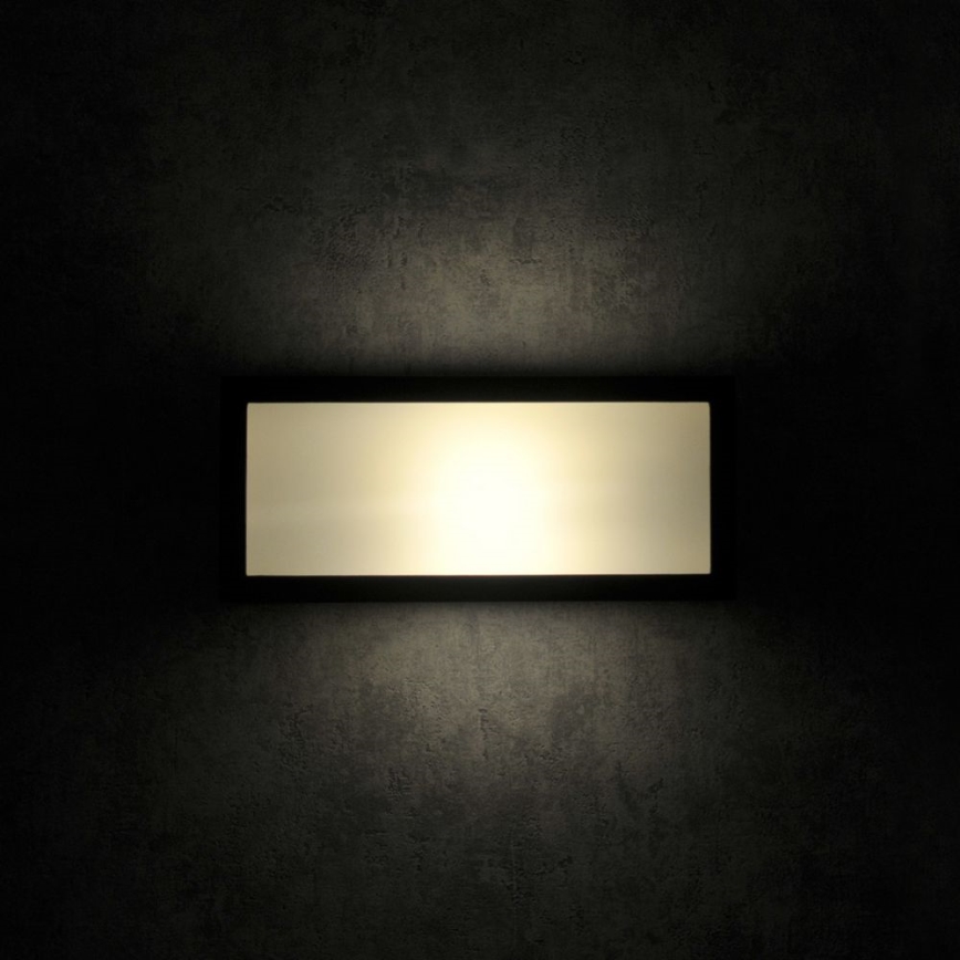 Vägglampa för utomhusbruk MITO 1xE27/12W/230V IP54