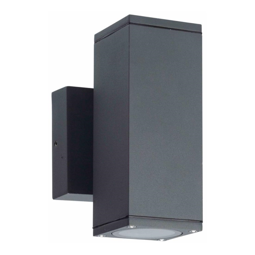 Vägglampa för utomhusbruk MORRIS 2xGU10/35W/230V IP54