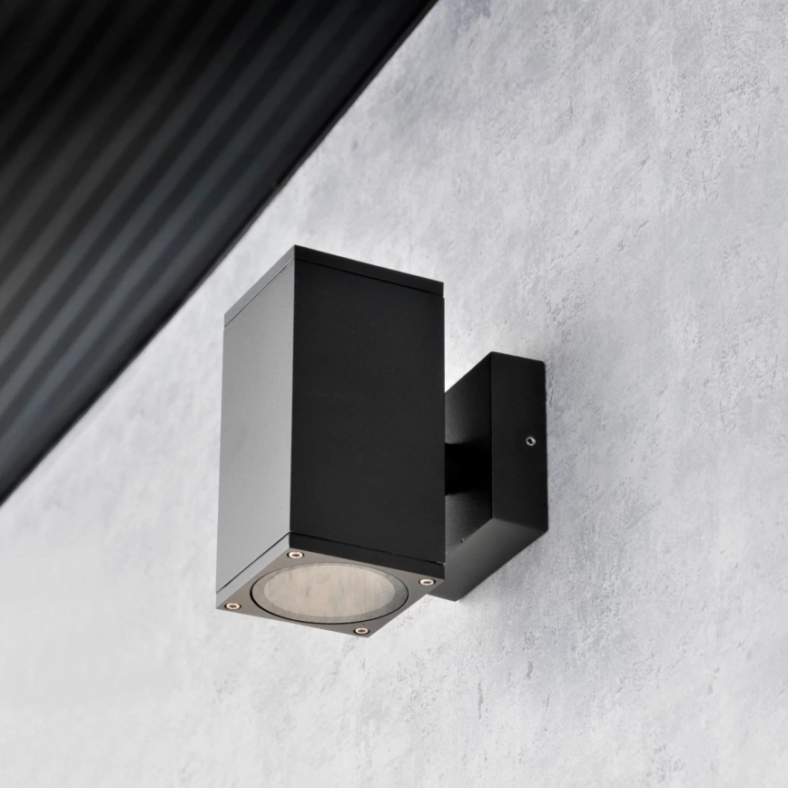 Vägglampa för utomhusbruk MORRIS 2xGU10/35W/230V IP54