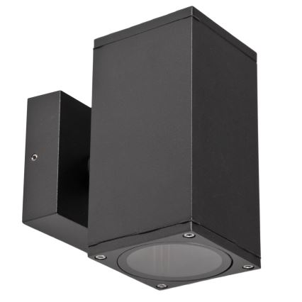 Vägglampa för utomhusbruk MORRIS 2xGU10/35W/230V IP54