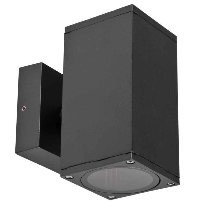 Vägglampa för utomhusbruk MORRIS 2xGU10/35W/230V IP54