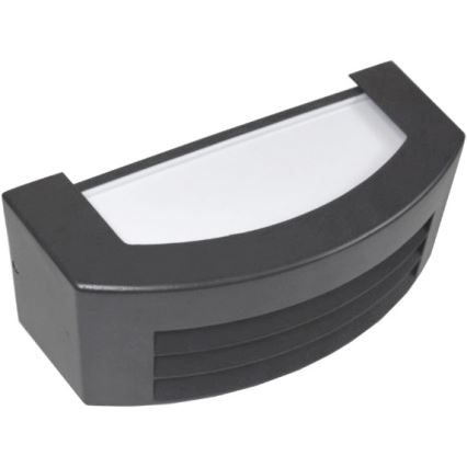 Vägglampa för utomhusbruk OLIANA 1xE27/60W/230V IP54 antracit