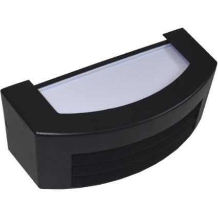 Vägglampa för utomhusbruk OLIANA 1xE27/60W/230V IP54 svart