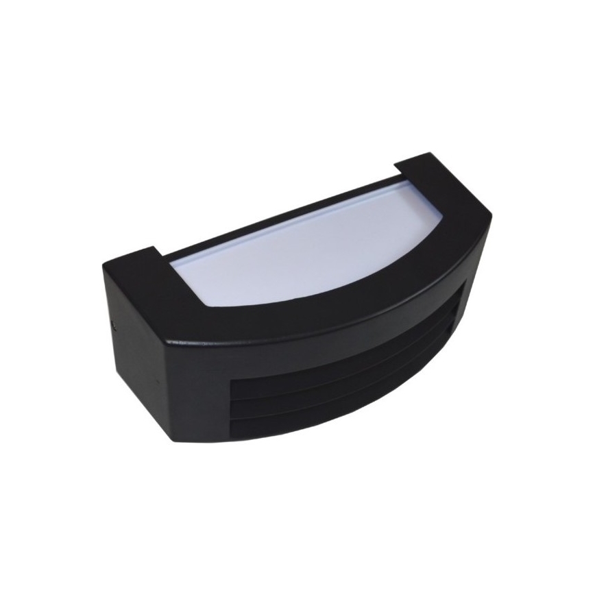 Vägglampa för utomhusbruk OLIANA 1xE27/60W/230V IP54 svart