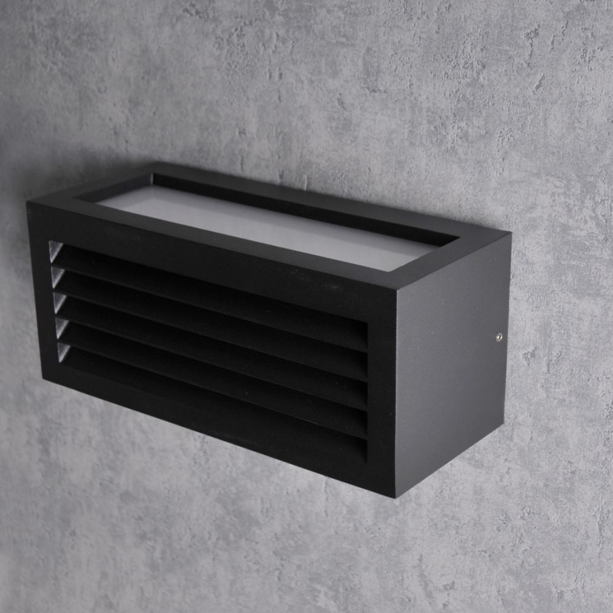 Vägglampa för utomhusbruk OSAKA 1xE27/12W/230V IP54