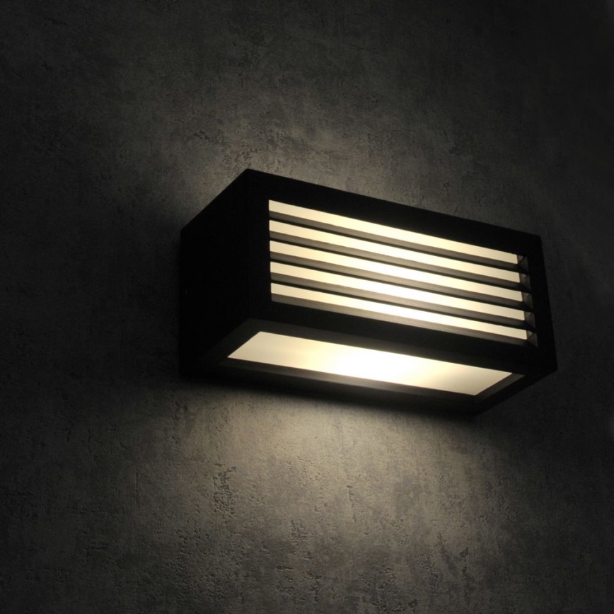 Vägglampa för utomhusbruk OSAKA 1xE27/12W/230V IP54