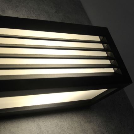 Vägglampa för utomhusbruk OSAKA 1xE27/12W/230V IP54