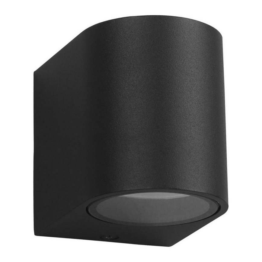 Vägglampa för utomhusbruk OVALIS 1xGU10/35W/230V IP44 svart